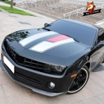 Car Stickers Car Styling Front Bonnet Rear Stripes Hood Trunk Engine Cover Decal for Chevrolet Comalo